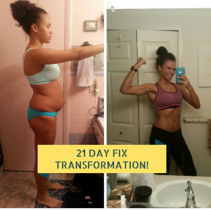Check out Sophie's AMAZING 21 Day Fix transformation!